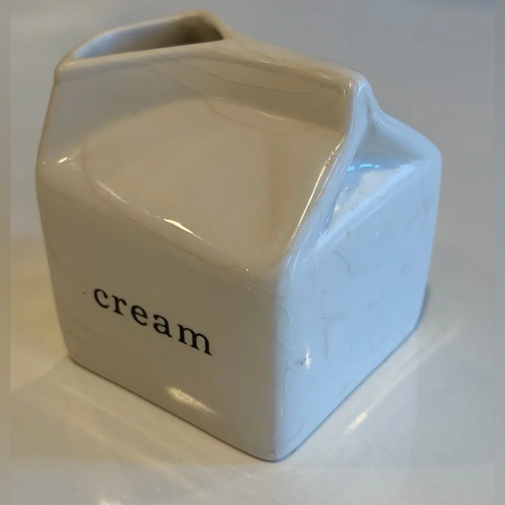 Crate & Barrel Ceramic Creamer